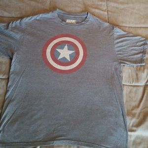 Marvel  CPT America Shield T Shirt